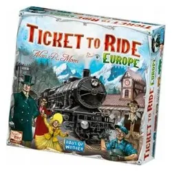 Asmodée Ttr Ticket To Ride Europe (Deutsch, Französisch, Italienisch, 2 - 5 Spieler)