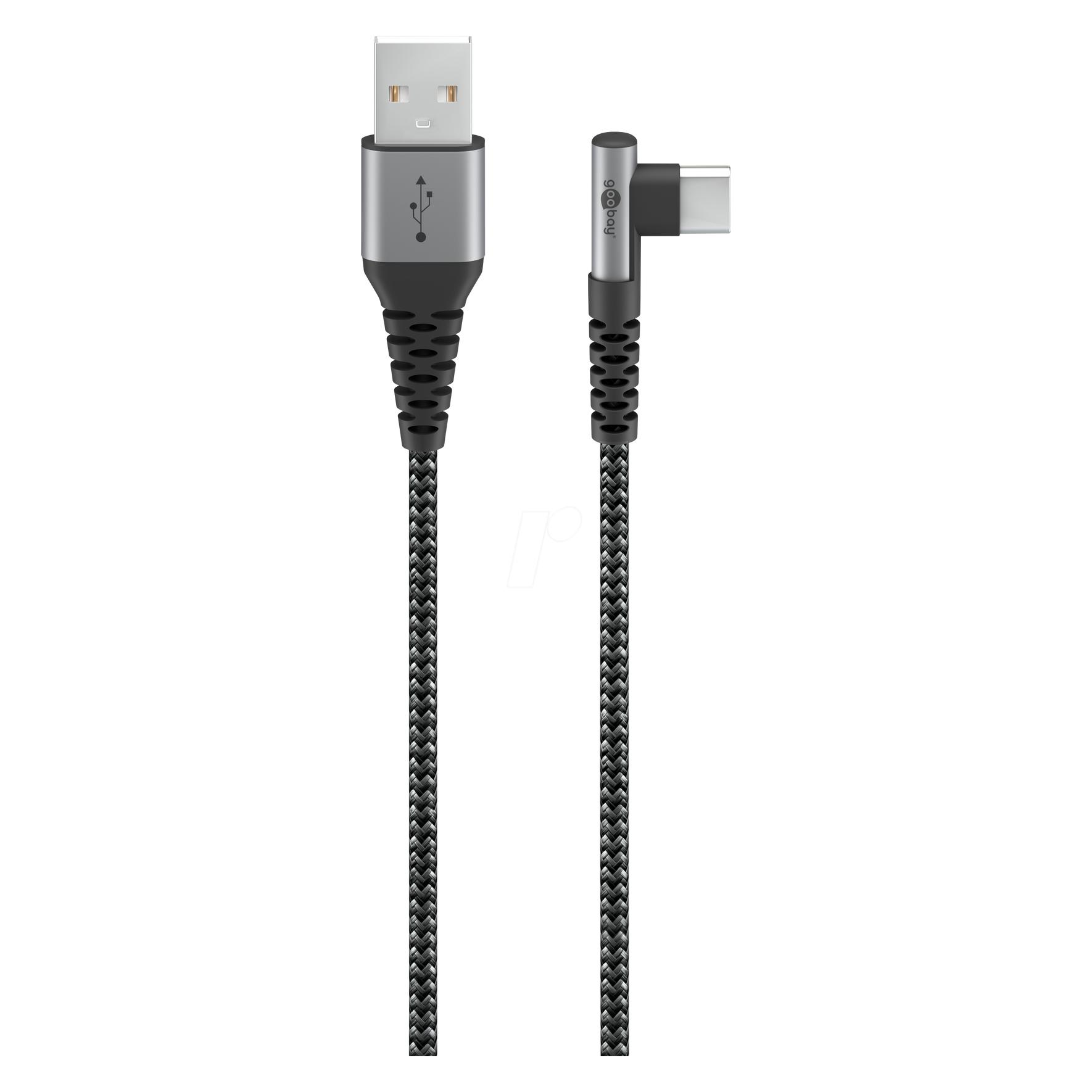Goobay USB Typ C - USB A (0.50 m, USB 2.0, 15 W) (64655)