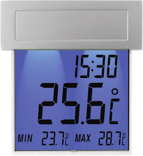 TFA Dostmann Vision Solar Thermometer Silber 30.1035
