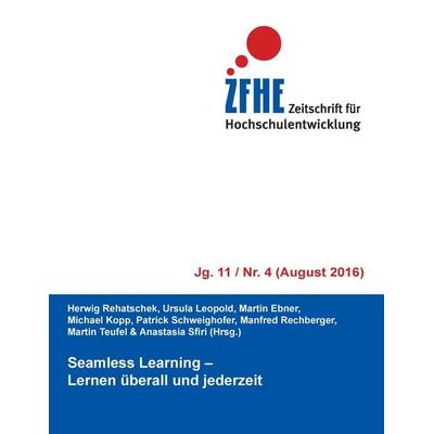 Seamless Learning, Taschenbuch von , BoD – Books on Demand, 978-3-7412-6552-5