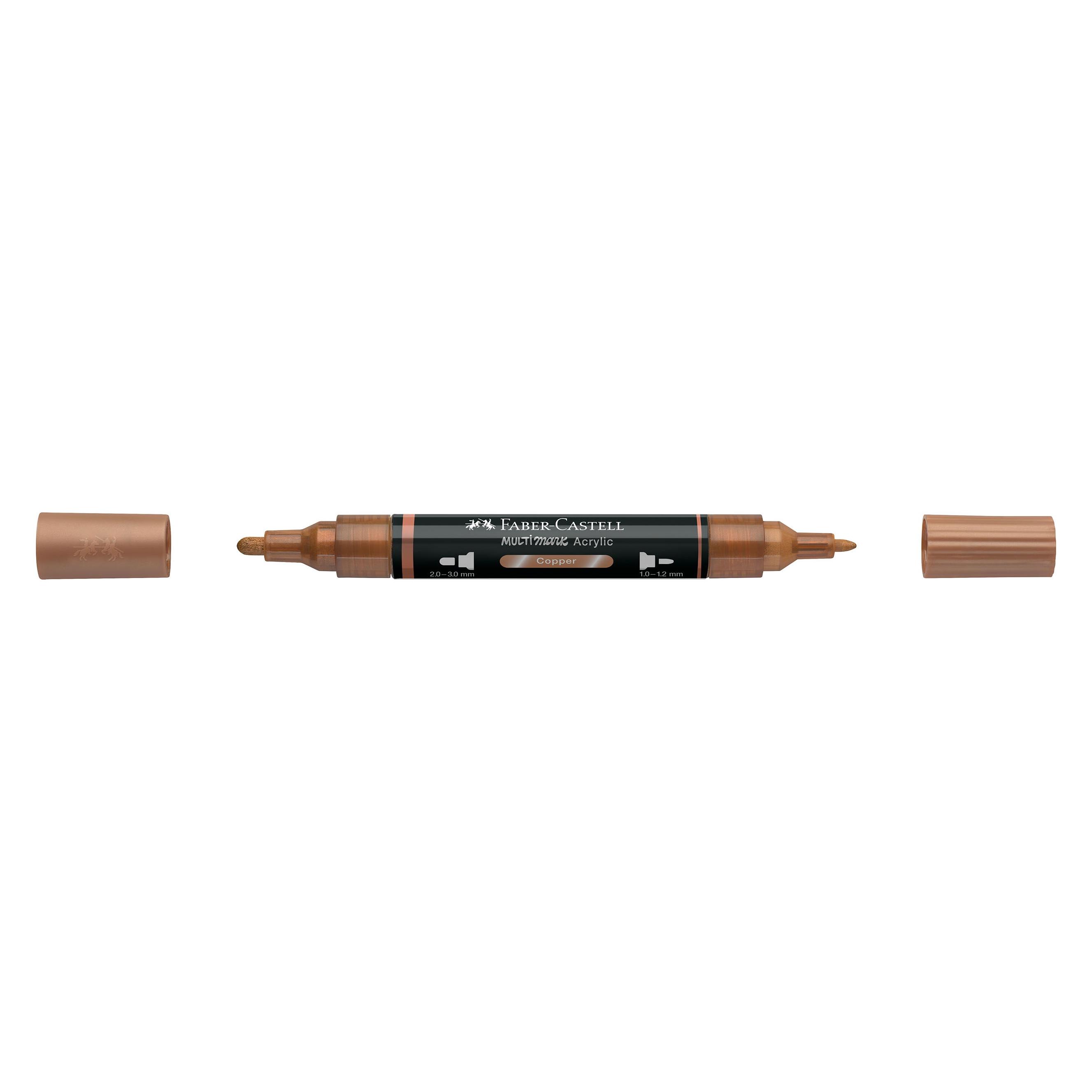 Faber-Castell Multimark Acrylic Marker. copper (1x) (185952)