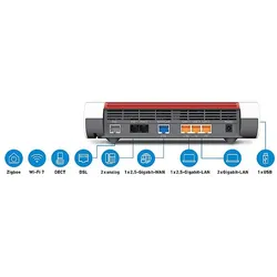 FRITZ! FRITZ!Box 7690 (Wi-Fi 7) VDSL/ADSL Router (MediaMarkSaturn), Router