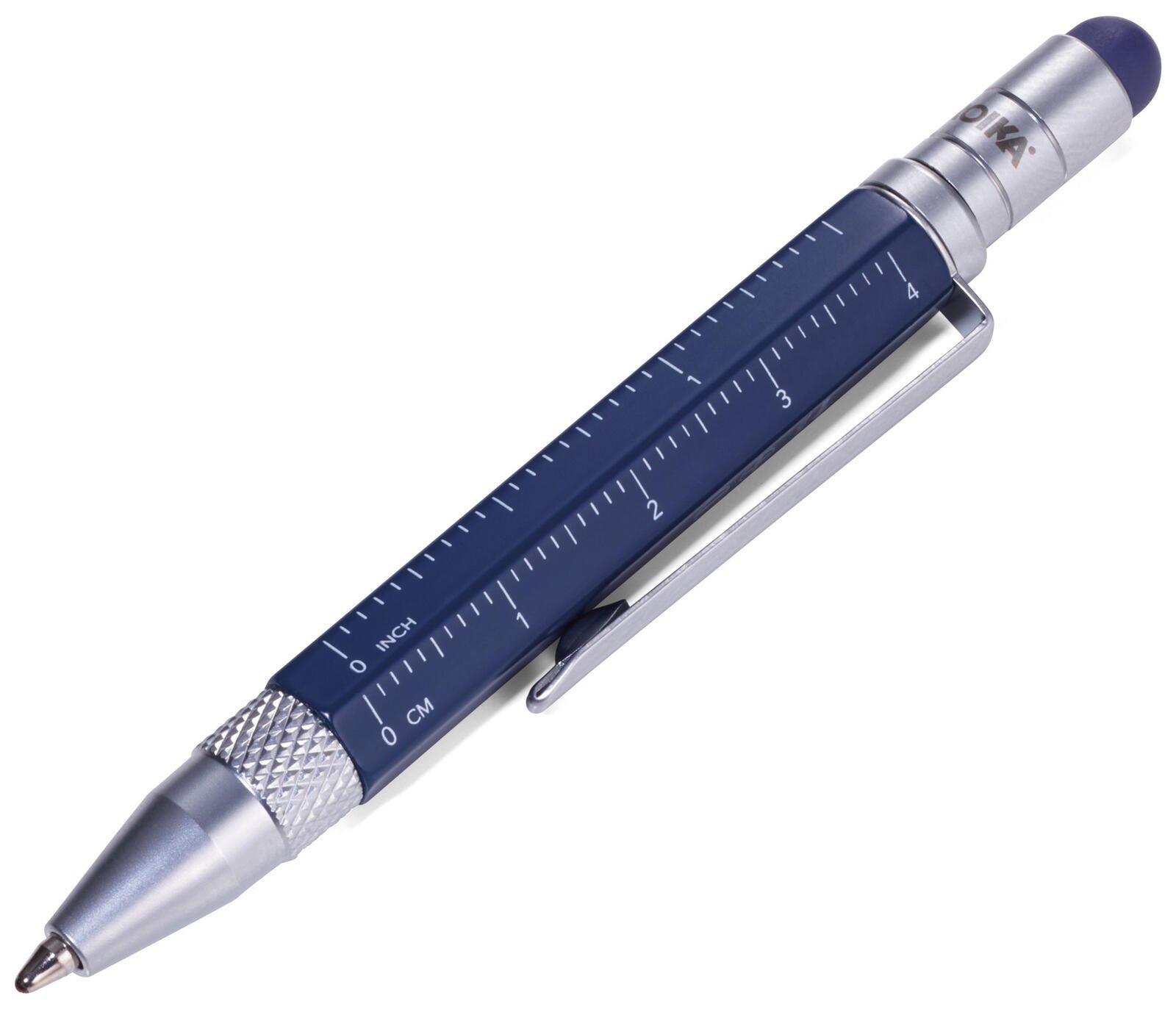 TROIKA® Kugelschreiber LILIPUT TOOL PEN blau 1.0 mm Schreibfarbe: schwarz PIP25/BL