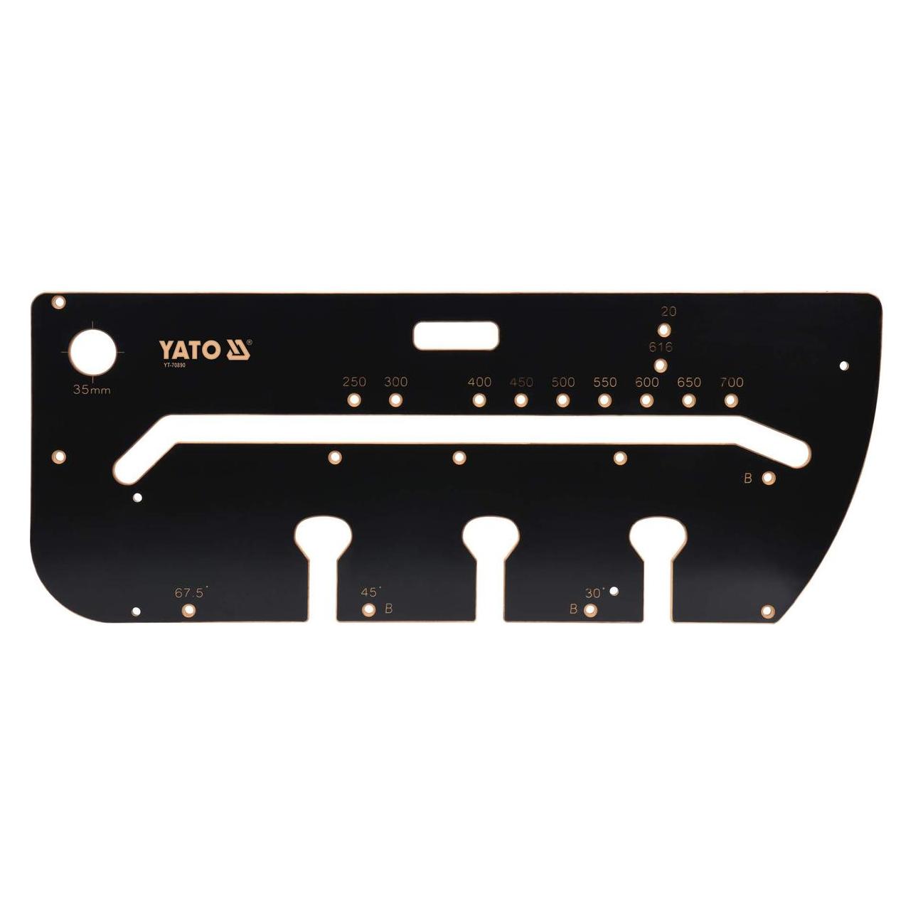 Yato Arbeitsplattenschablone (100 cm, Holz) (YT-70890)