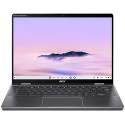 Acer Chromebook Plus Spin 714 (14", 256 GB, 16 GB, DE, Intel Core Ultra 5 225), Notebook, Grau