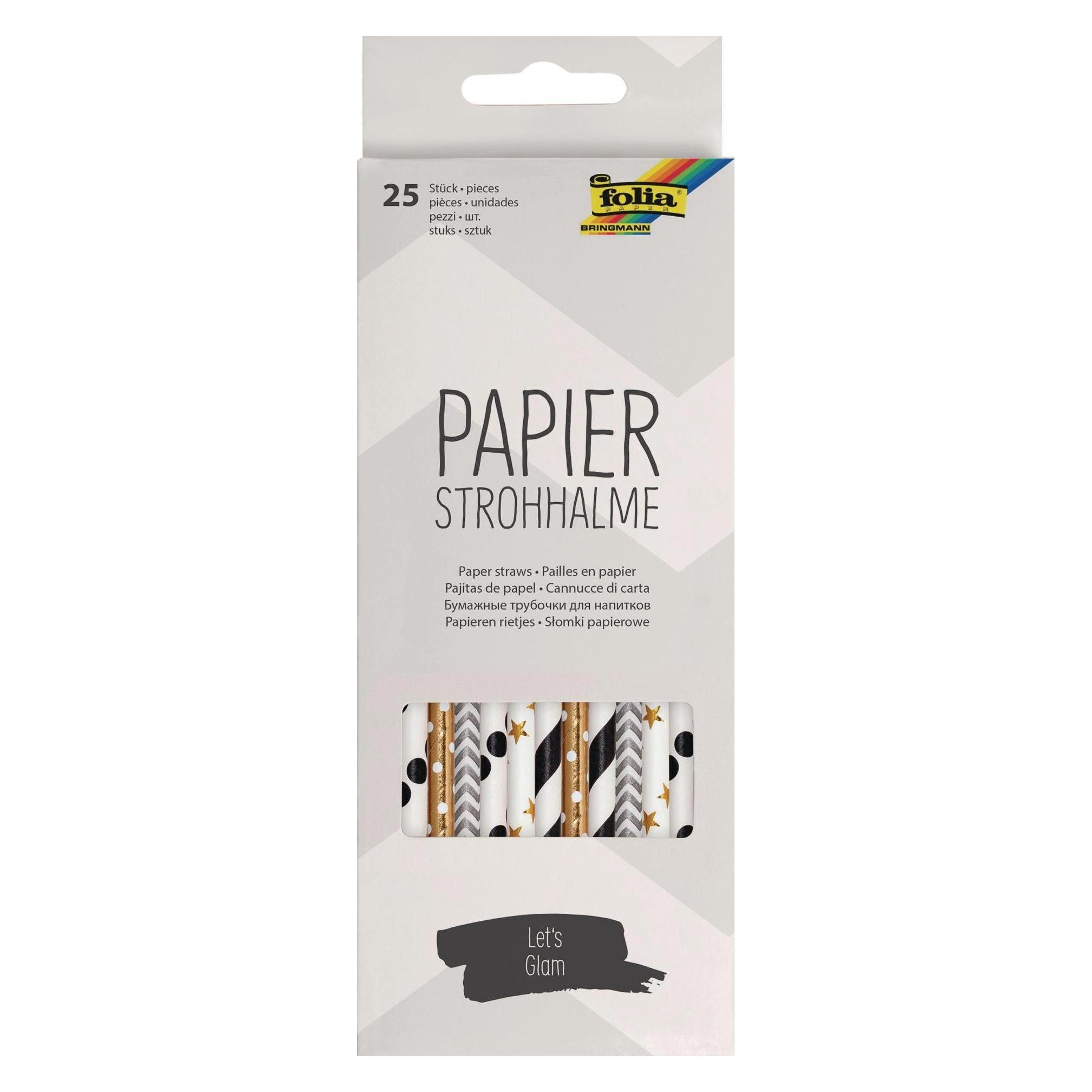 Folia Strohhalme (25x) (12597)
