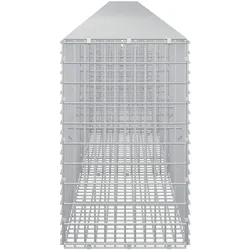vidaXL, Steinkorb, Gabion mit 3,5 mm Draht und 5x2,5 cm Maschen 850x30x50 cm