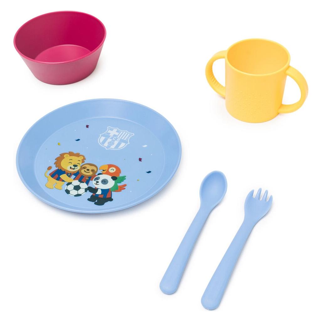 Miniland F.C. Barcelona children's dinnerware set (ML15109)