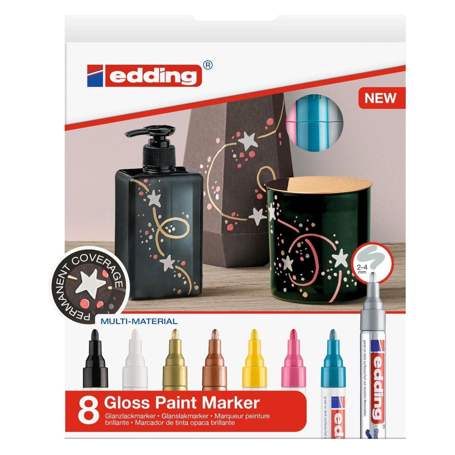 Edding Glanzlackmarker (8x) (7508999)