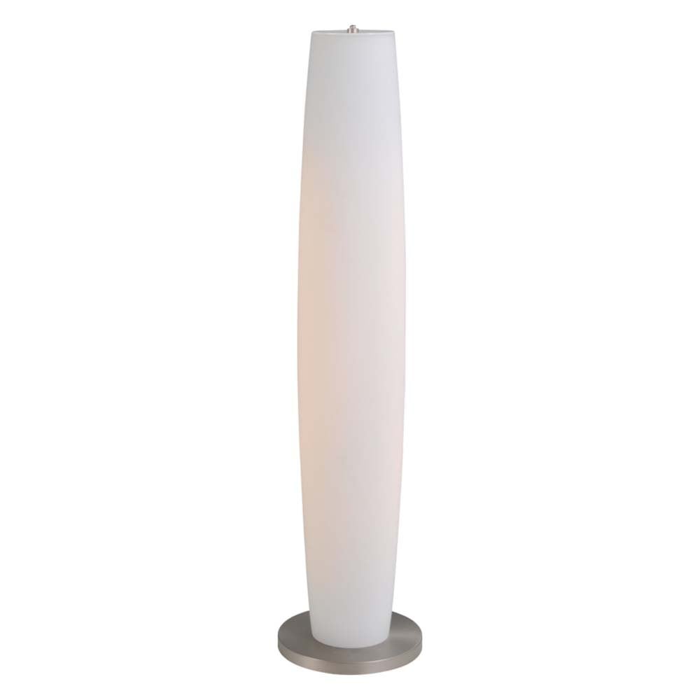 Masterlight Vloerlamp Terra Design in Nikkel Mat en Wit