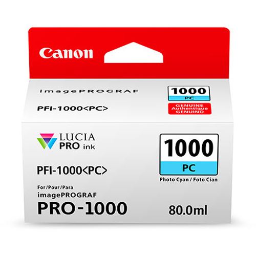 Canon Tinte PFI-1000PC 0550C001AA cyan photo