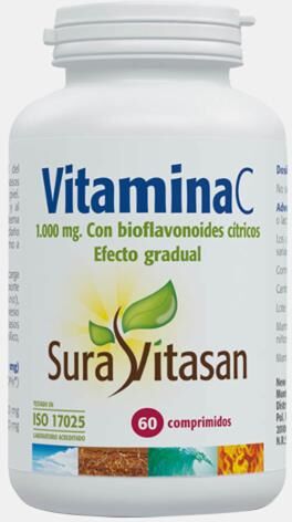SURA VITASAN VITAMINA C 1000mg 60 COMPRIMIDOS