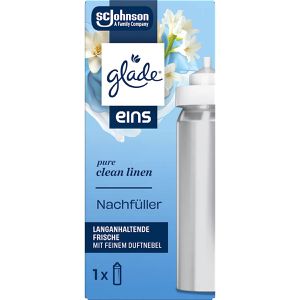 glade Raumduft eins, touch & spray, 10 ml, Nachfüller, Pure Clean Linen