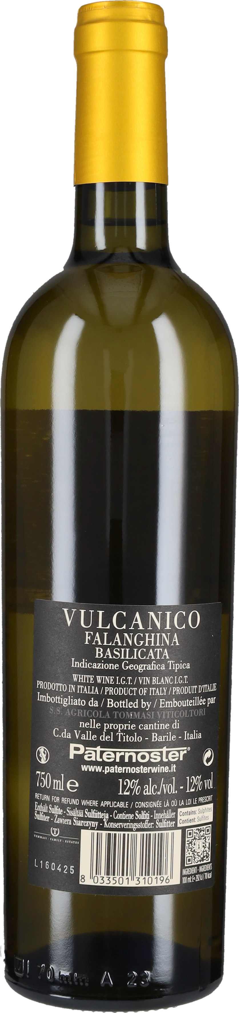 Falanghina 'Vulcano' Paternoster 2024