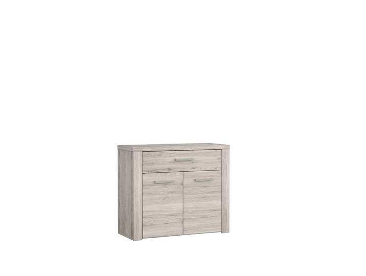 Commode « Portland » beige\, marron - 96\,3 x 83\,1 x 41\,3 cm (L x H x P)
