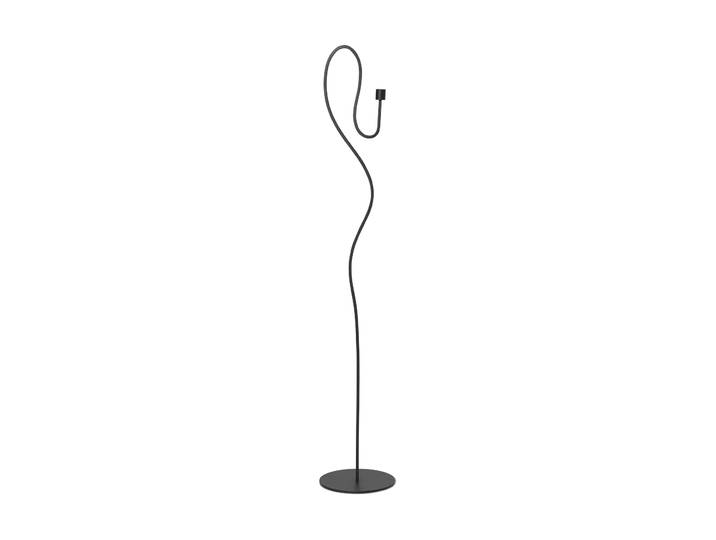 Ferm Living Bougeoir de sol Valse golvljusstake Black