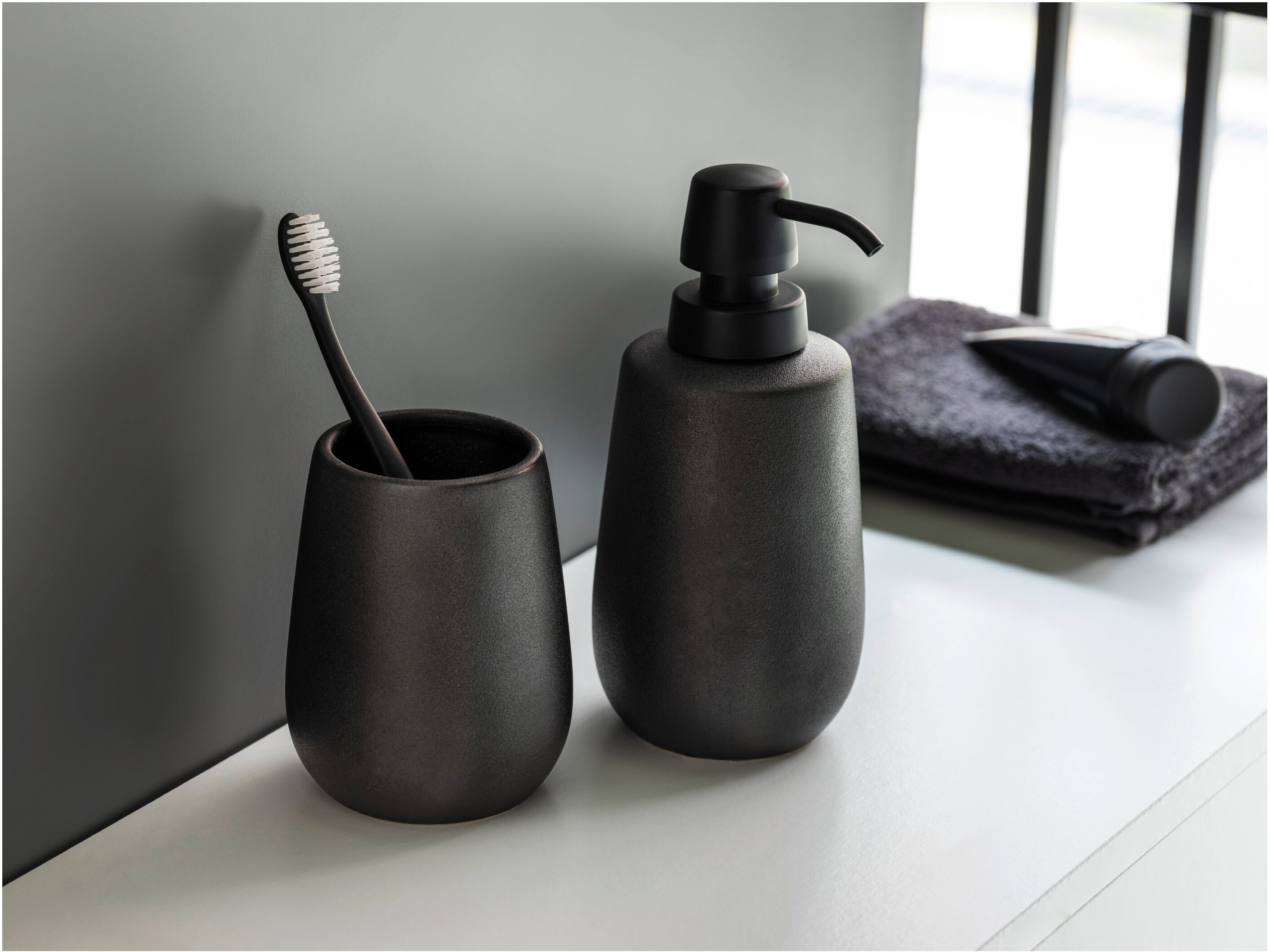 WENKO Bad-Accessoire Set Nerno, 2-teilig