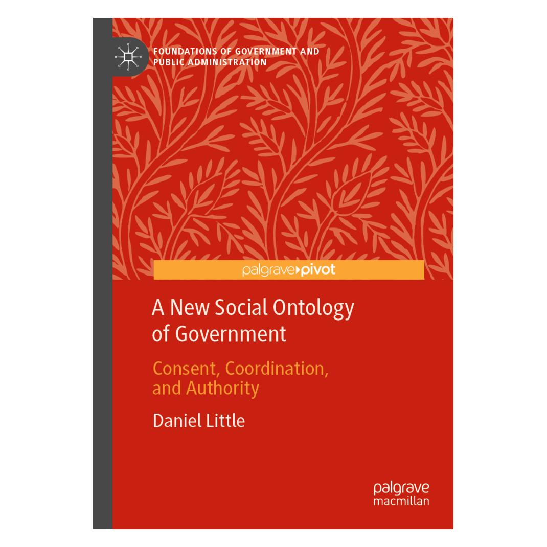 Springer A New Social Ontology of Government (Englisch, Softcover, Daniel Little) (56190831)