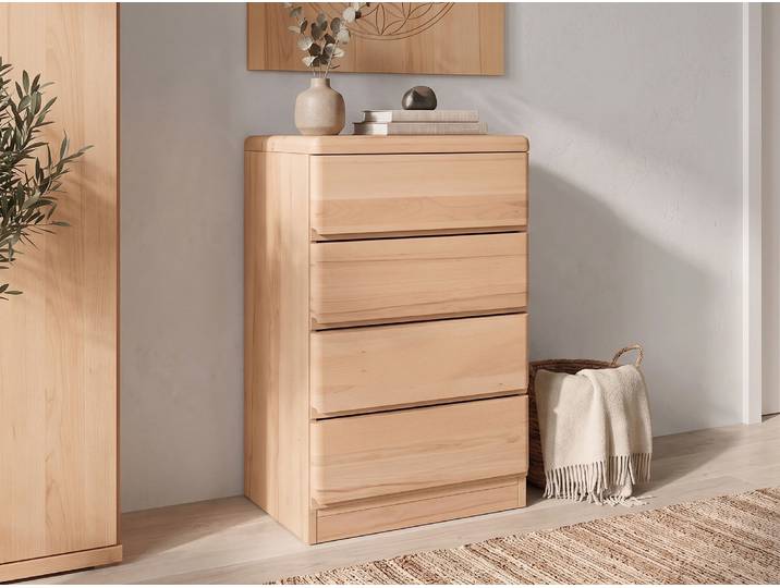 Kommode Kernbuche „Norbert“ 50 cm Massivholz Buche