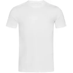 Stedman James Organic Men Crew Neck Weiß Ökologische Baumwolle X-Large Herren