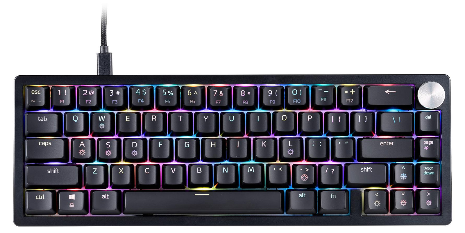 ADATA XPG Sorcerer Mini Gaming Toetsenbord, Zwart, US-indeling