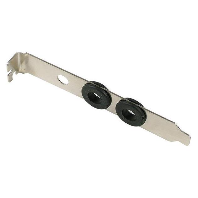 Aquatuning Slotblende mit 2x Schlauchdurchführung (32001)