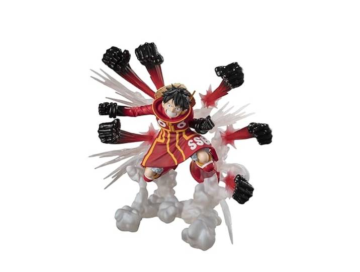 TAMASHII NATIONS One Piece - [Extra gevecht] Monkey D. Luffy - Gum-Gum Hawk Gatling - FiguartsZero verzamelfiguur