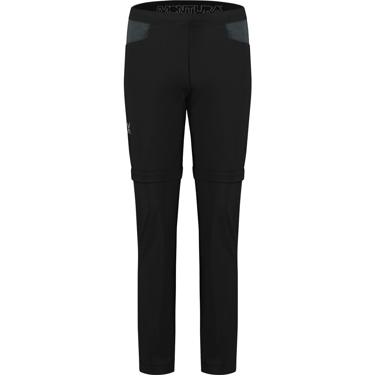 Montura Walk Zip OFF Pants Kids black/antracite (9092) 165 MPZG23K-TS686-9092-165