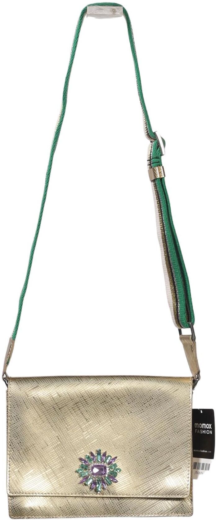 Gianni Chiarini Damen Handtasche klein, Gold, kein / Etikett - Second Hand