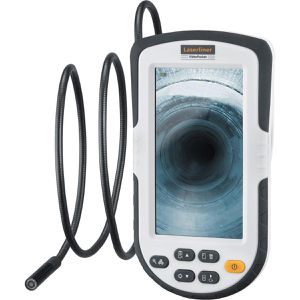 Laserliner Endoskop-Kamera 082.261E, VideoPocket, mit LED, 1m Kabel, IP67, Display 480x272 Pixel, Kopf Ø 8mm