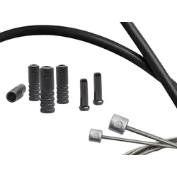 CAPGO Schaltzug Set Blue Line Eco | SRAM / Shimano MTB & Road | schwar