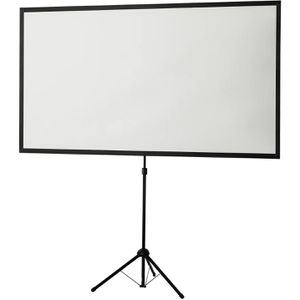 Celexon Beamer-Leinwand Ultra-lightweight, 90 Zoll, 199 x 112 cm, Format 16:9, Stativleinwand