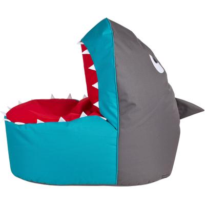 Sitzsack SITTING POINT "Shark Brava", grau (anthrazit), Sitzsäcke, Sitzsack