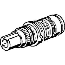 Hansa Thermostat Regelteil 59911527 vertauschte Kalt-/Warmwasser-Anschlüsse