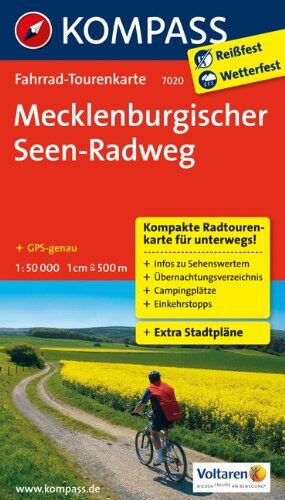 Mecklenburgischer Seen Radweg 1 : 50 000 - Preis vom 11.10.2026 15:43:13 h