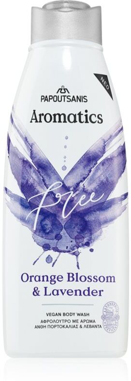 PAPOUTSANIS Aromatics Free shower gel for the body 600 ml