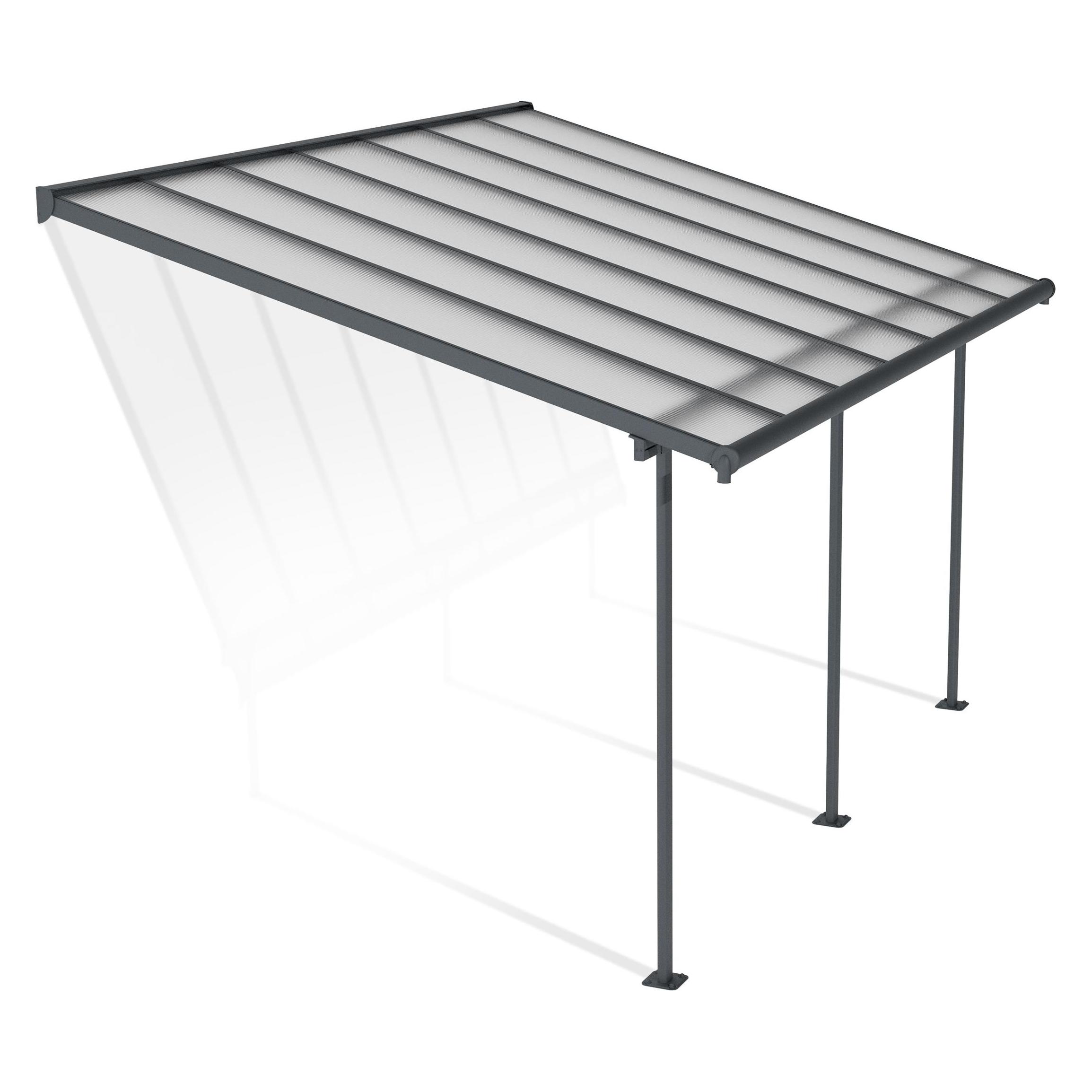 Canopia Terrassenüberdachung Sierra 295x434cm Grau (47157109)