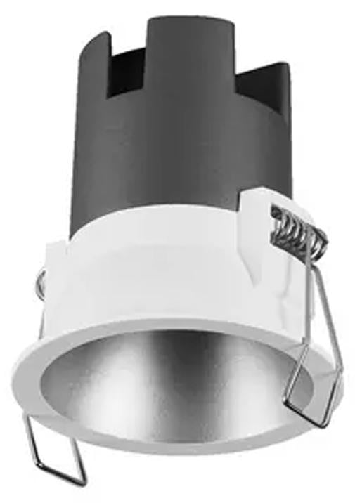 Ledvance LEDVANCE SPOT TWIST inbouwspot, zilver, 5W, 400lm, diameter: 70 mm, warmwitte lichtkleur, 3000K