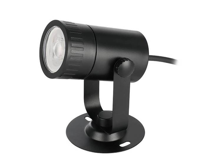Borne éclairage extérieur LED Nema-Z Ø 9cm Noir