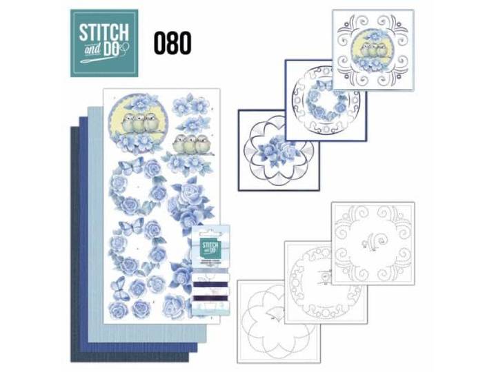 Stitch en Do 80 - Vintage Bloemen