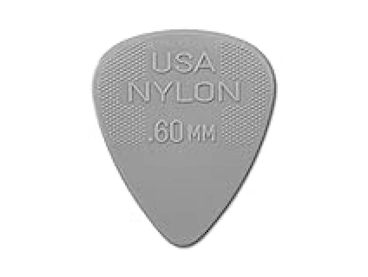 DUNLOP Nylon Standard 0,60 mm gris, pack de 72 médiators (44R060)