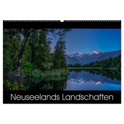 Neuseelands Landschaften (Wandkalender 2026 DIN A2 quer), CALVENDO Monatskalender