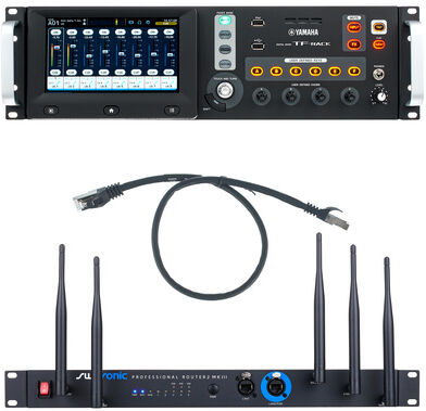 Yamaha TF-Rack Router Bundle Schwarz