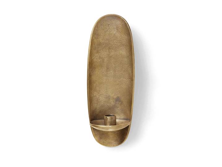Ferm Living Bougeoir mural Agapé Brass finish