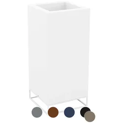 Vondom »VELA« Cubo Alto Outdoor Pflanzengefäß 40x90x40cm / Basic matt / Ice