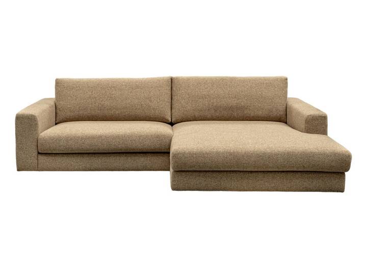 Ecksofa KLEVE 284 x 190 cm Braun
