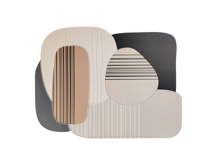 Akustikpaneel Milla Schwarz/Beige