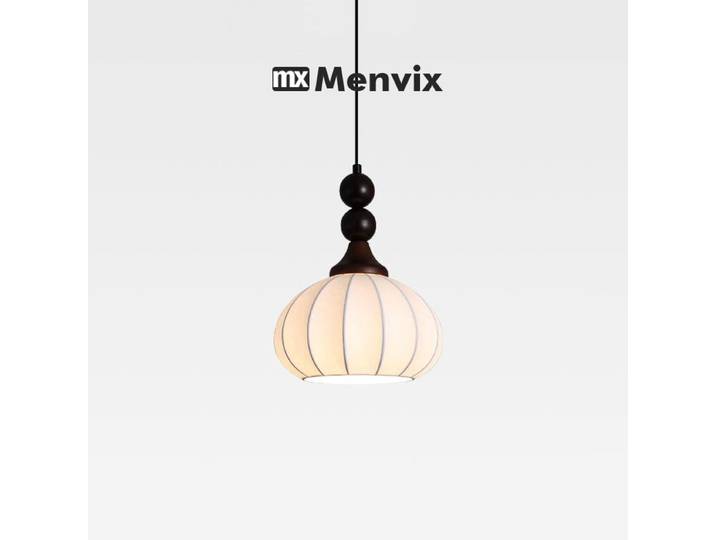 Lustre De Salon en soie nordique, Lustre De plafond moderne, décoration De maison, lumières Led en bois massif pour Salon, chambre à coucher, lampe suspendue