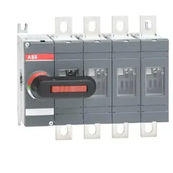 ABB OT250E04K Lasttrennschalter 4-polig 250 A, mit direkt montiertem Griff