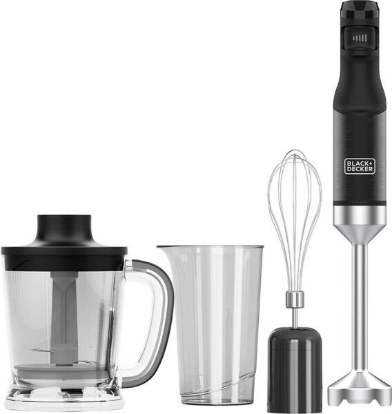 Black & Decker 1500w Stavblendersæt, Sort
